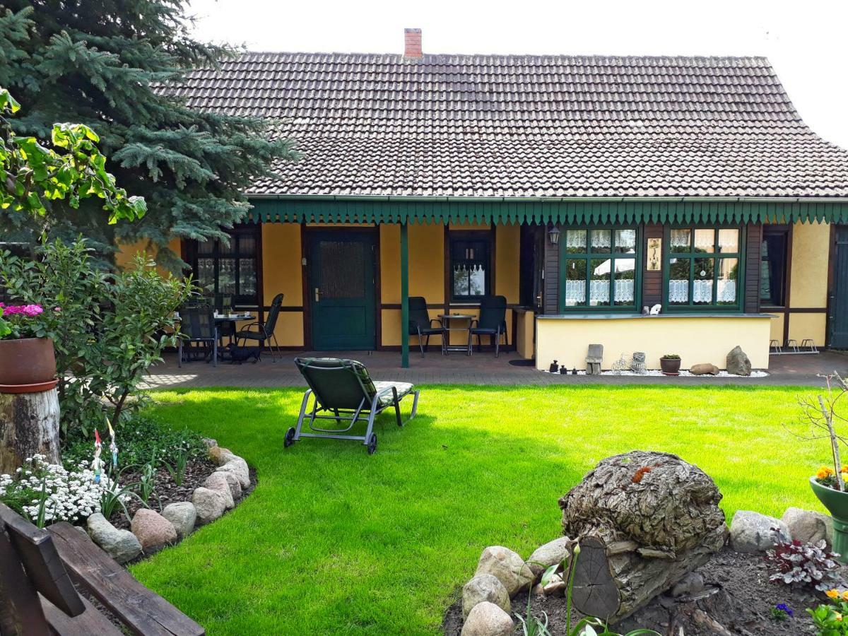 Pension Zum Weissen Hirsch Reitwein 外观 照片