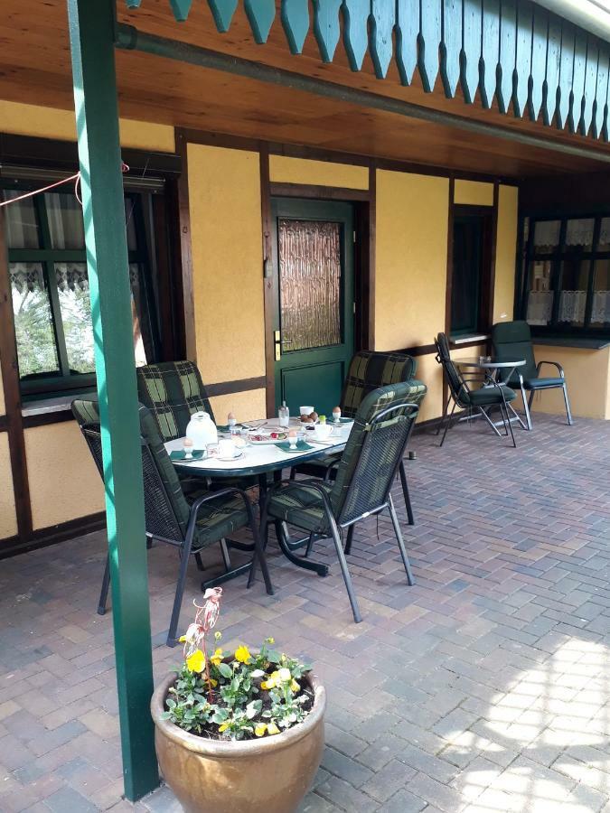 Pension Zum Weissen Hirsch Reitwein 外观 照片